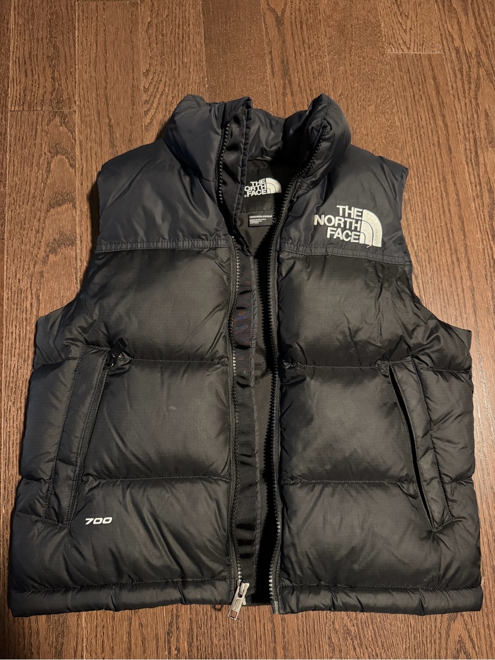 Kids The North Face Kids Black Puffer Vest - size M (10)